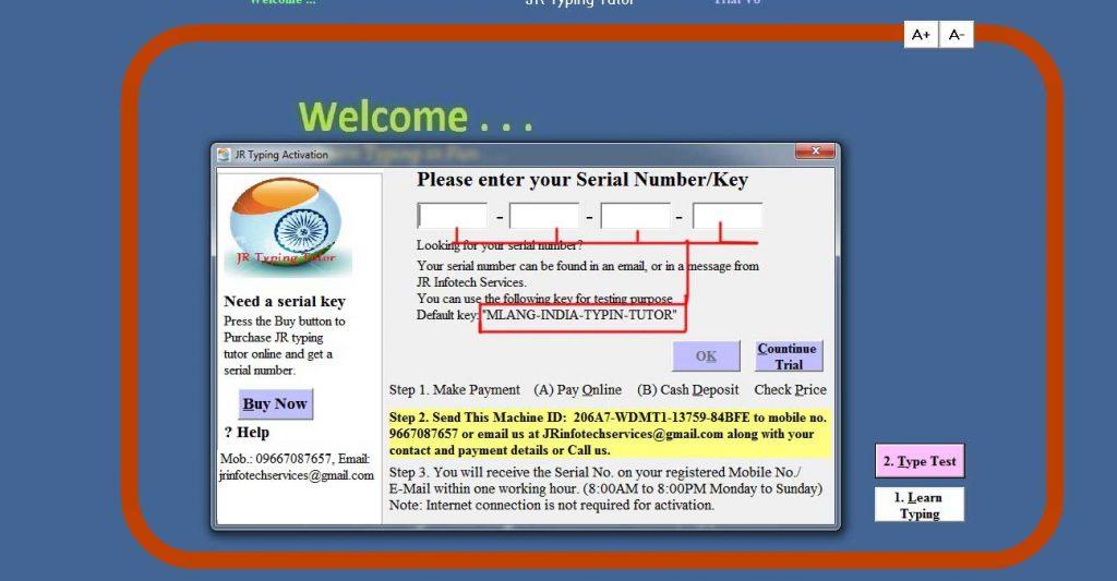 JR Typing Tutor Serial Key 100 Working BlogWolf