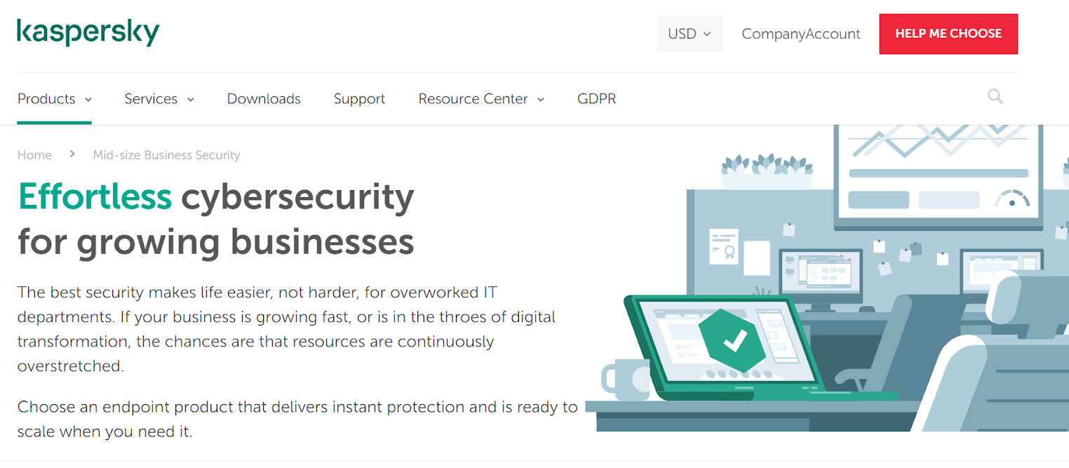 Kaspersky for medium business 