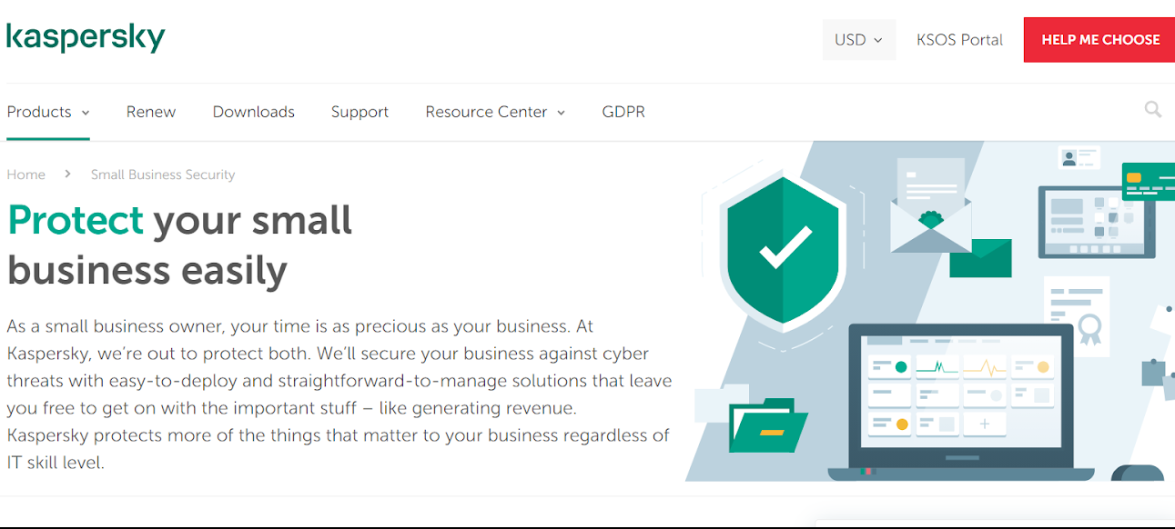 Kaspersky small business