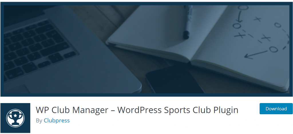 WP Club Manager banner