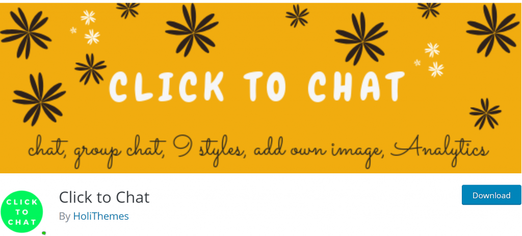 Click to Chat banner 