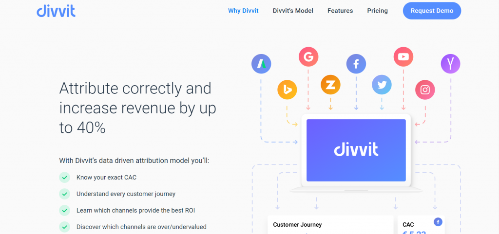 Divvit homepage