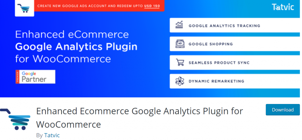Enchanced eCommerce Google Analytics banner 