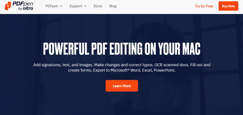 PDFpenPRO homepage