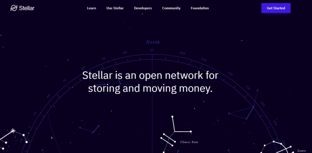 Stellar homepage