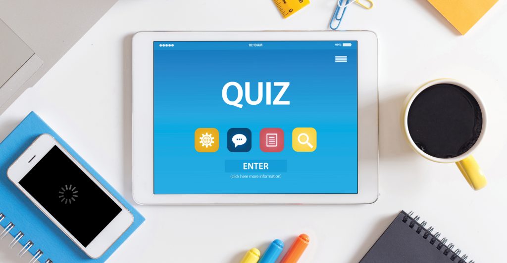 Tablet quiz