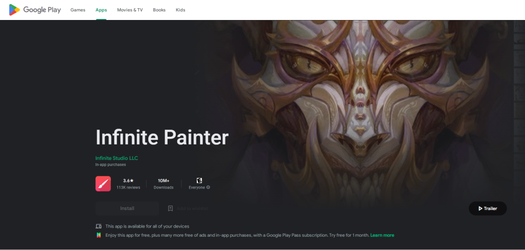 Infinite Painter on Appstore