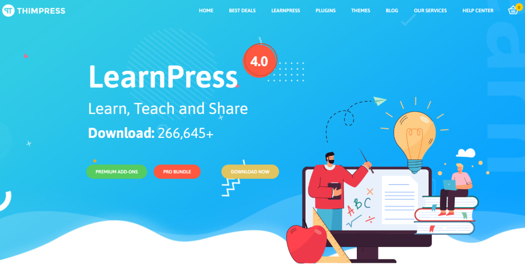 LearnPress website