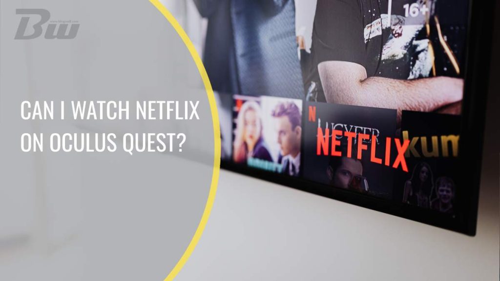 Can I Watch Netflix on Oculus Quest