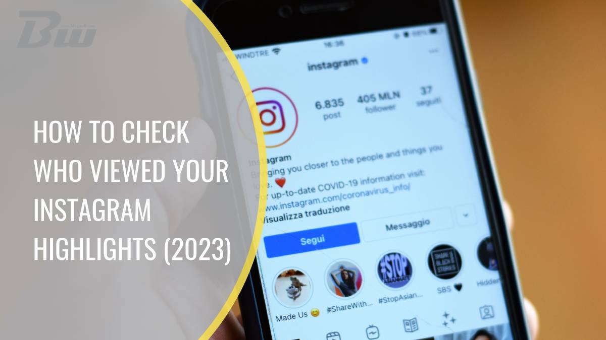 how to check who viewed your instagram highlights (2023)